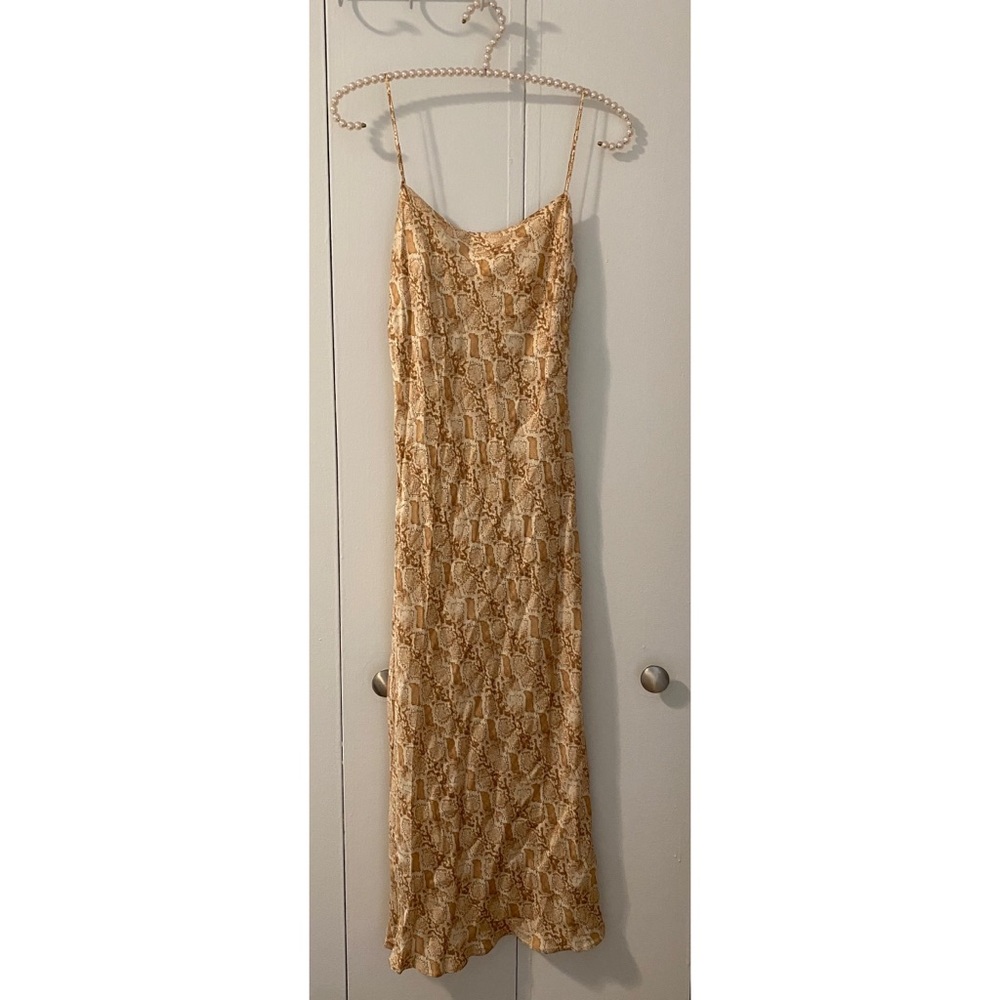 Anaconda slip dress
